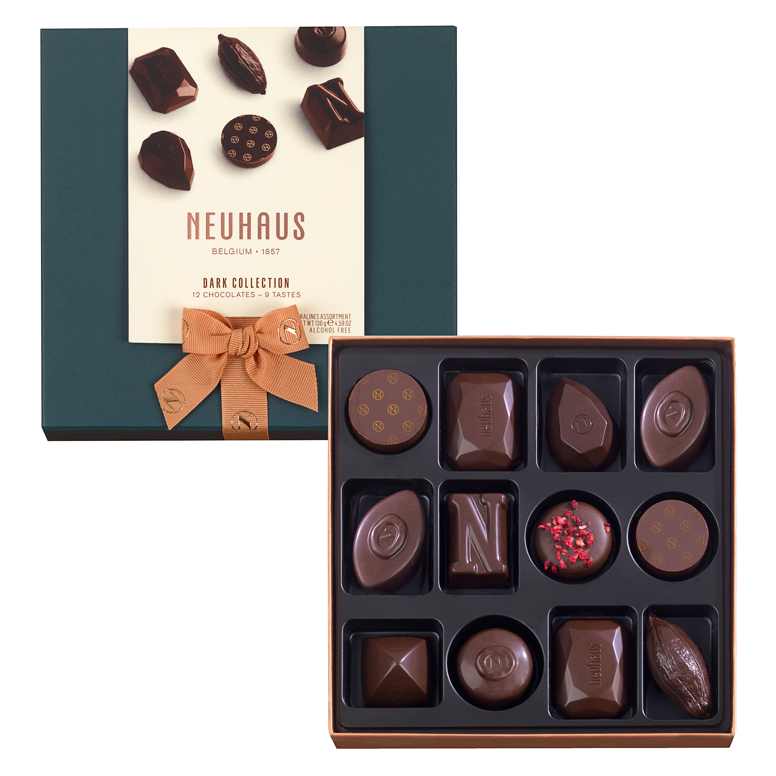 Neuhaus Discovery Collection Dark 12 pcs | Neuhaus Chocolates